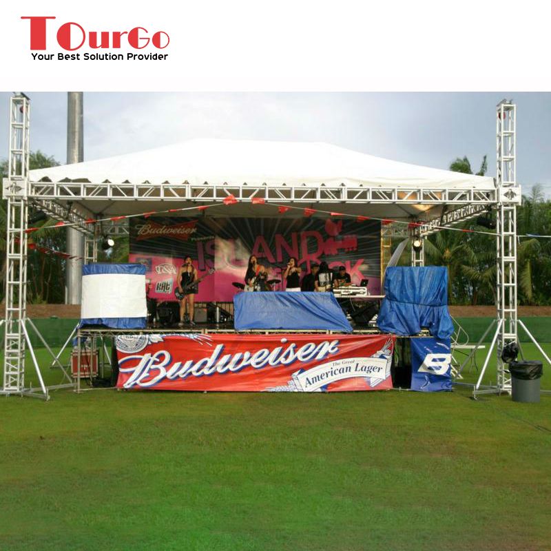 TourGo Aluminum Stage Truss DJ Lighting Truss for Concert