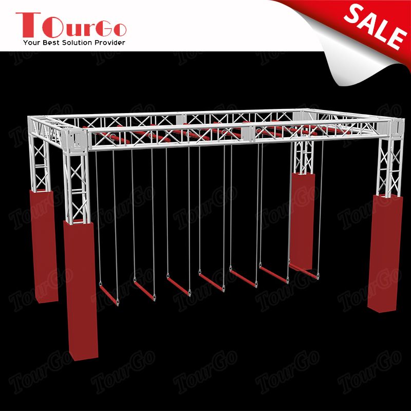 TourGo gym fitness equipment ninja course, ninja warrior equipment
