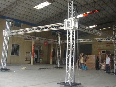 Tourgo 12 Inch Aluminum Square Stage Lighting Truss Roof System