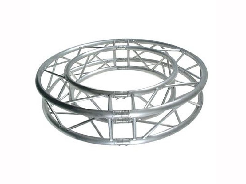 TOURGO ALUMINUM TRUSS 10 FOOT CIRCLE TRUSS WITH SQUARE TRUSS SECTIONS