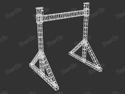 TourGo 6×7.5m High Quality Aluminum LED Screen Truss Display