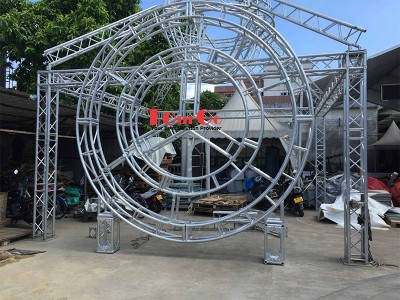 Tourgo Aluminum Stage Background Truss for sale