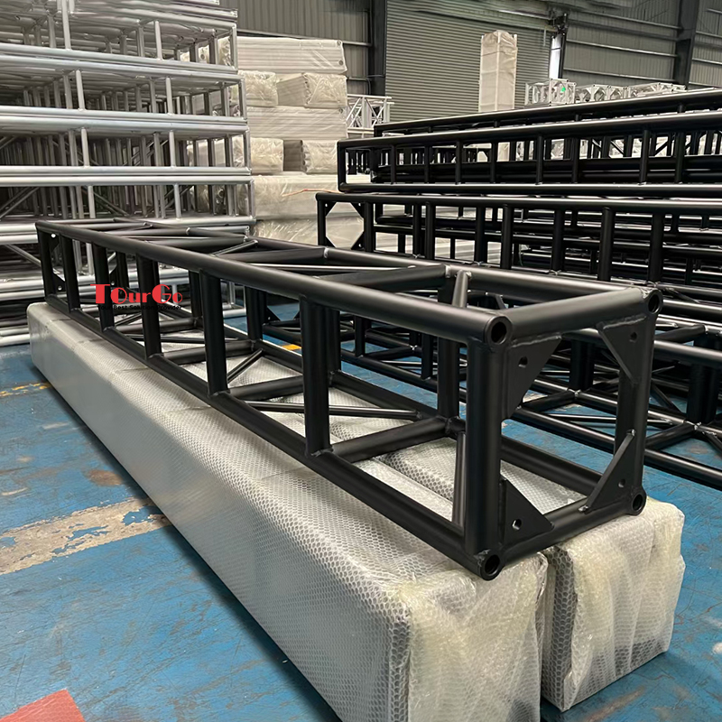 12″ 16″ 20.5″ aluminum box bolt truss square screw truss for stage lighting truss structure system
