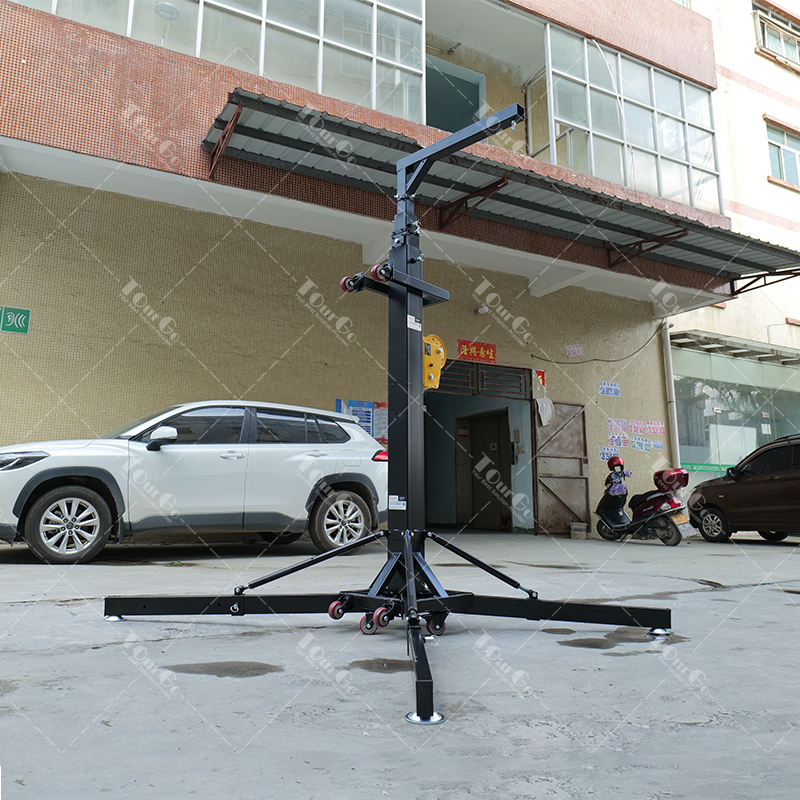 heavy duty line array Speaker Stand crank tower for speaker