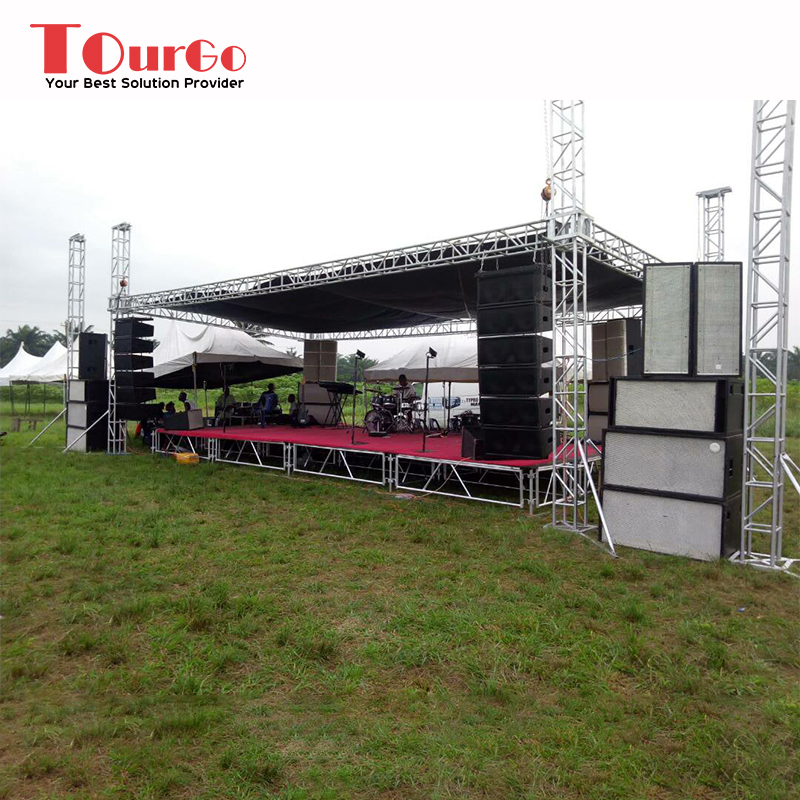 Tourgo Outdoor Small Stage Lighting Truss for Event