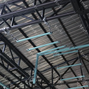 Outdoor OCR Spartan Race Obstacles Ape Hanger Indoor Gym Ninja Warrior Training Equipment