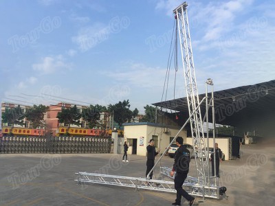 TourGo Aluminum Line Array PA Truss System H7m Loads 800kg