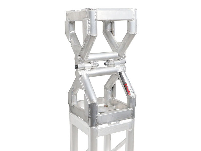 TourGo Square Truss Center Pivot Hinge Horizontal Variable Corner Articulating Block