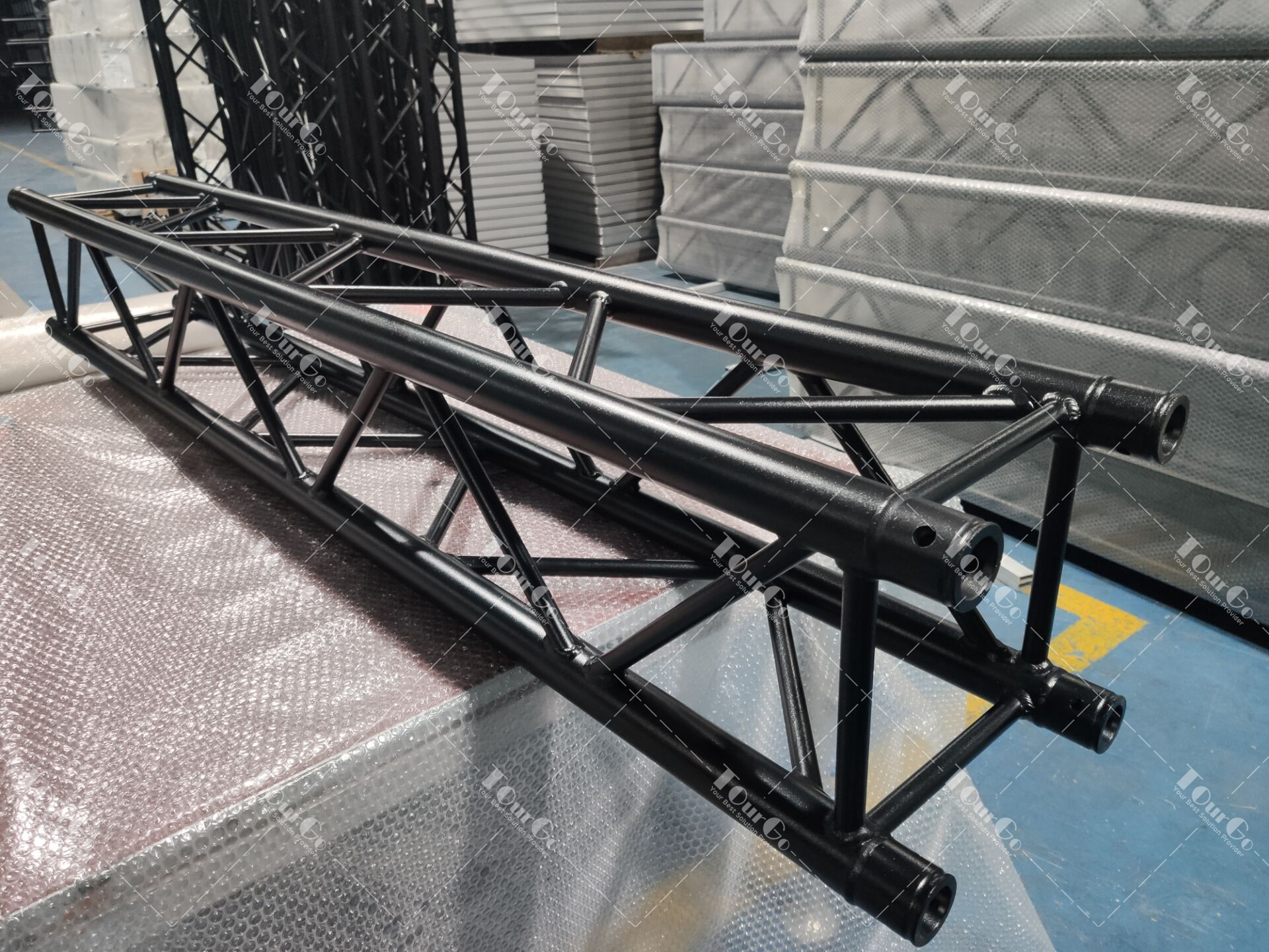 F34 290X290MM Black Aluminum Spigot Truss