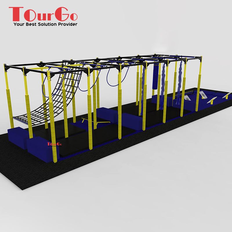 TourGo Obstacle Course Equipment Ninja Warrior Training Gym for Sale