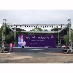 Tourgo Aluminium Stage Truss System For Sale , Outdoor Concert Aluminium Truss