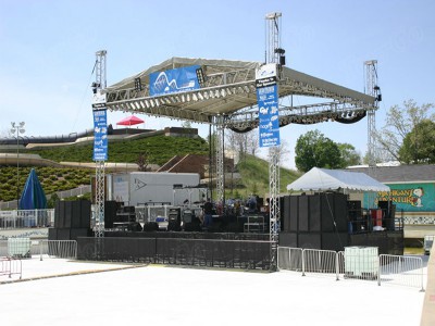 Tourgo Factory price stage truss / aluminum stage truss / aluminum truss system