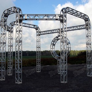 TourGo Trade Show Exhibition Truss System / Exhibition Gantry Truss Stand / Display Truss Booth