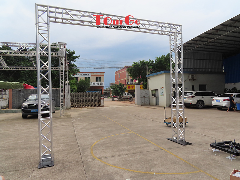 TourGo Aluminum Goal Post Truss for LED Display