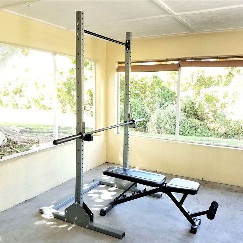 Fitness Equipment Squat Stand / Pull Up Bar