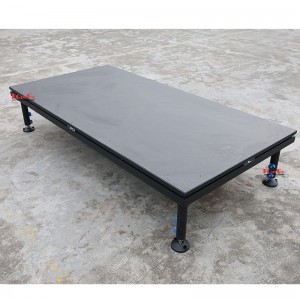 1.22×2.44M 4x8ft Aluminum Stage Platform Concert Event Adjustable Portable Stage for Sale