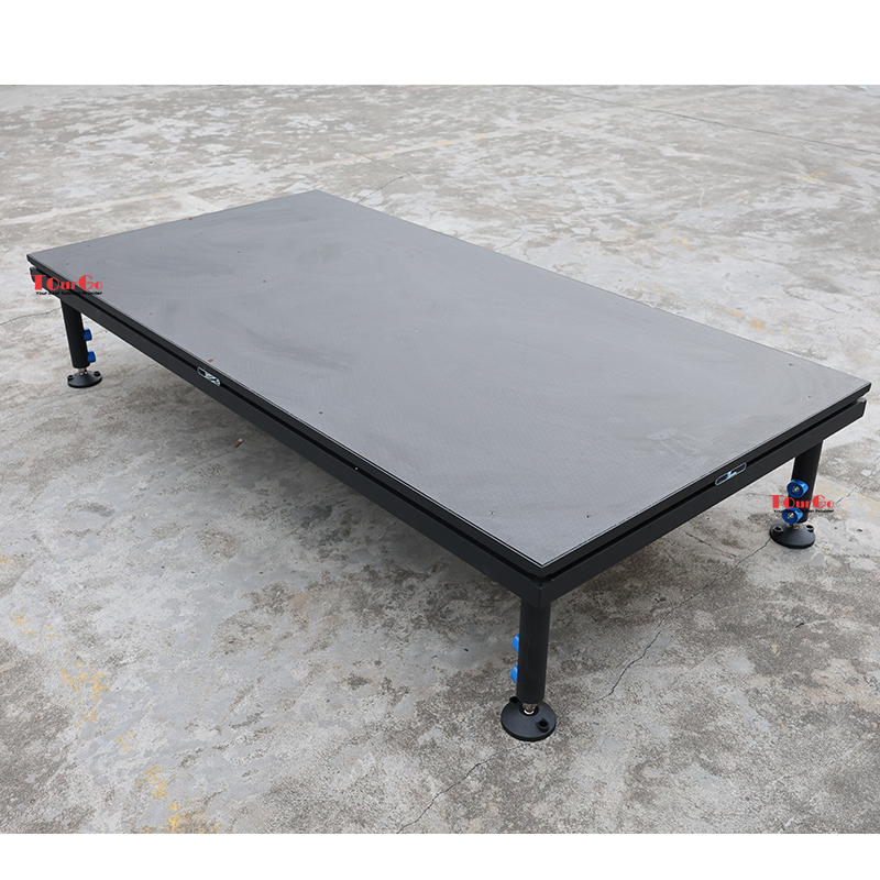 1.22×2.44M 4x8ft Aluminum Stage Platform Concert Event Adjustable Portable Stage for Sale