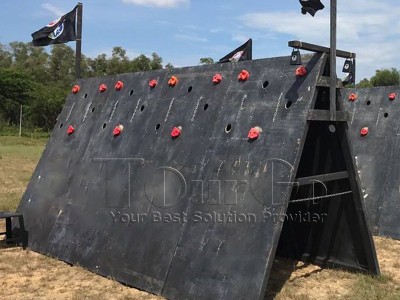 Spartan Race Obstacles Climbing Olympus Wall Outdoor