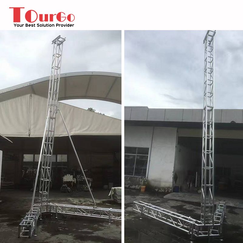 TourGo 4-10m Optional Height Aluminum Line Array Speaker Truss for Hanging Speaker