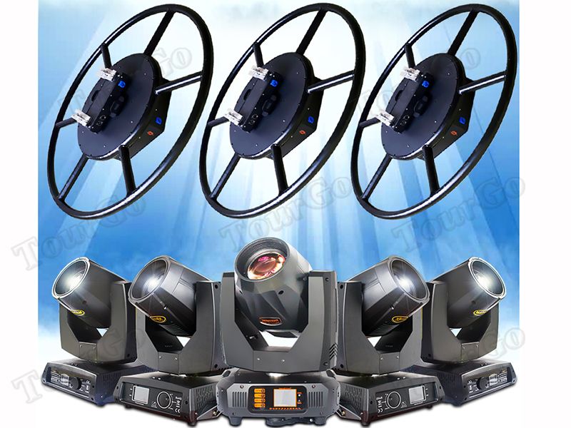 Rotating Circle Lighting Truss