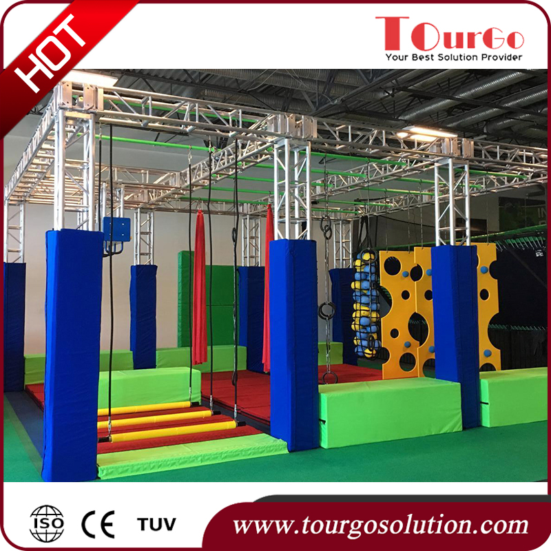 TourGo Popular Best Quality Customized Professional Ninja Warrior Obstacle Course for sales