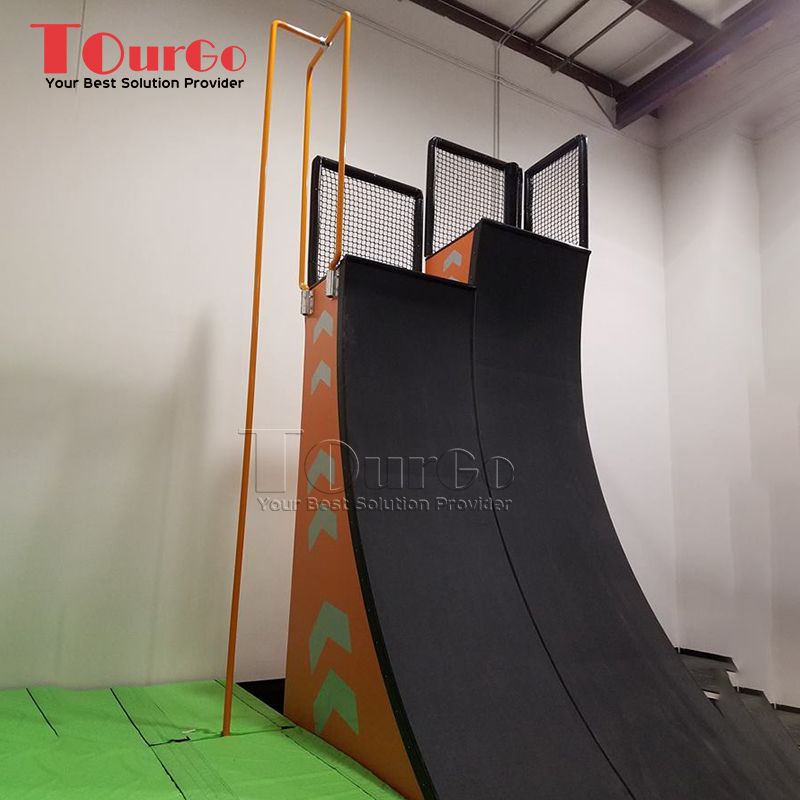 TourGo Ninja Warrior Obstacle Warped Wall