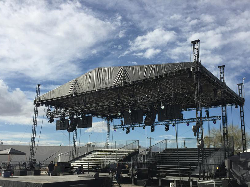 Tourgo Aluminum Outdoor Concert Stage Roof Truss