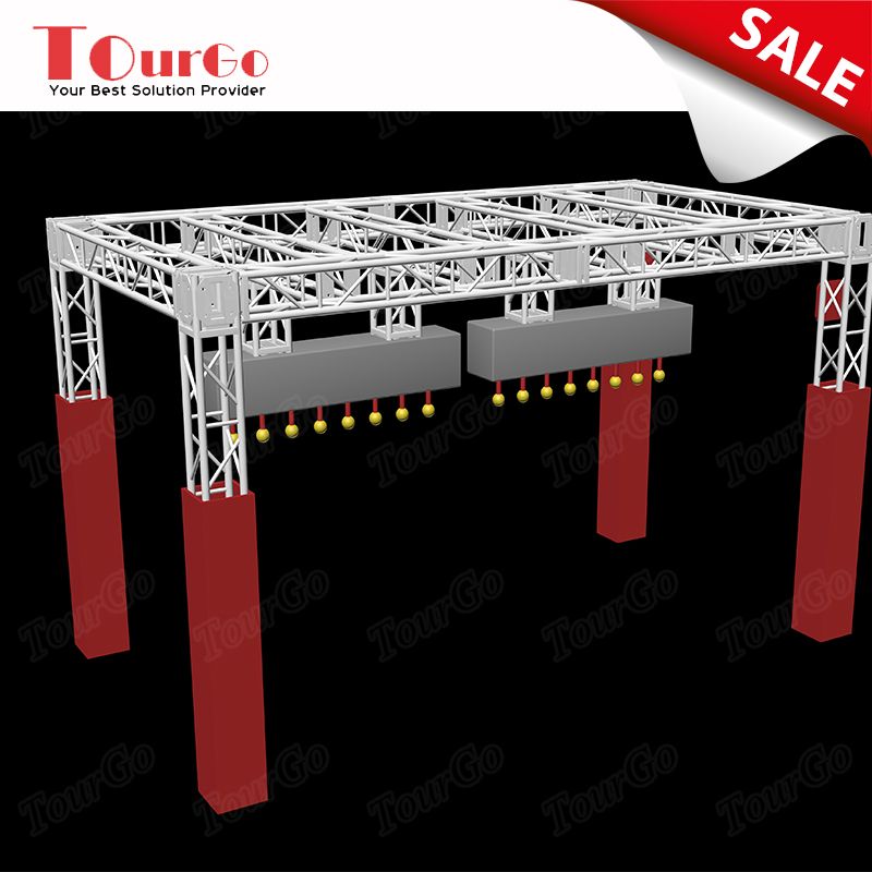 TourGo China Made 300mm Newest Design Ninja Obstacle Course Truss