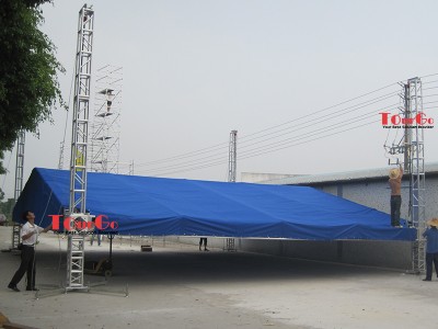 Aluminum Roof Truss Made By TourGo