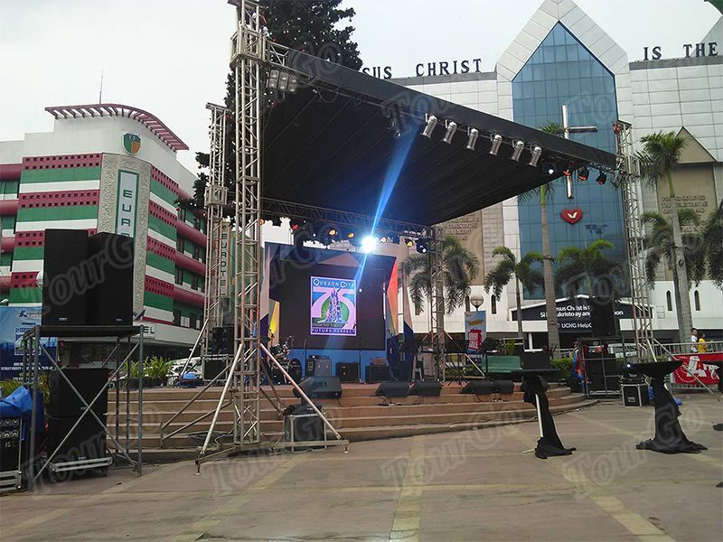 TourGo Aluminum Stage Roof Truss