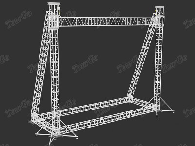 TourGo 9x8m Heavy Duty LED Screen Hanging Truss