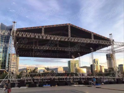 Tourgo Heavy Duty Large Outdoor Aluminum Stage Truss Project