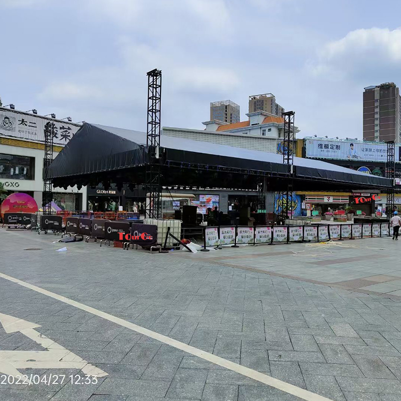 Wholesale Outdoor Stage Lighting Event Concert Truss with Triangle Arched Roof Truss System