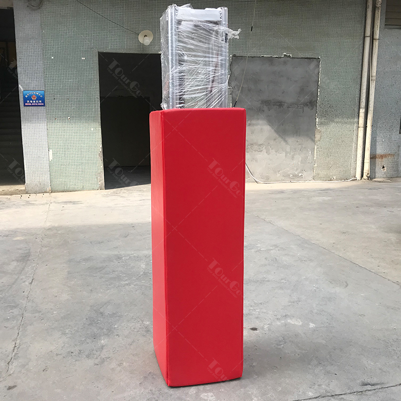 Customized 12″ Aluminum Truss Upright Padding Ninja Warrior Course Truss Pole Column Wrap Mats