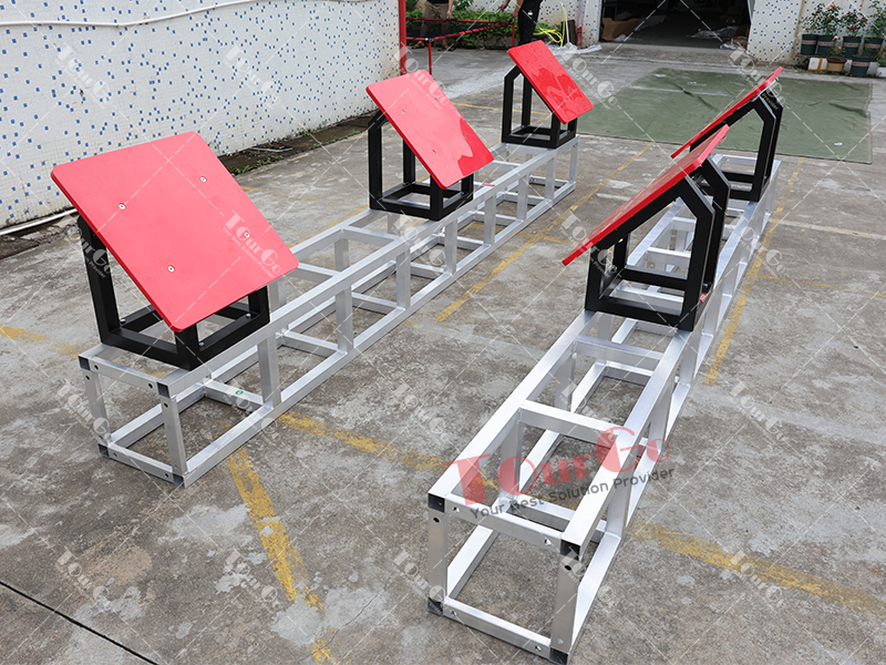 FISO OCR 100m Course Obstacle Offset Steps
