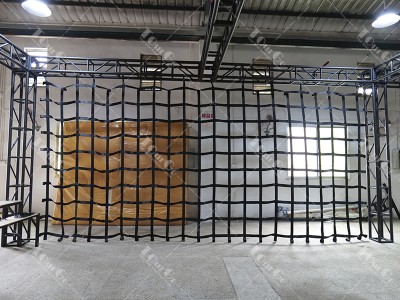 Outdoor Tough Mudder Spartan Race Obstacle Vertical Cargo Net