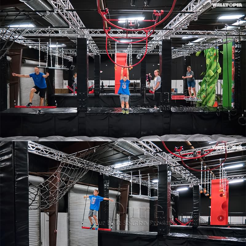 TourGo American Ninja Warrior Obstacle Course for Kids