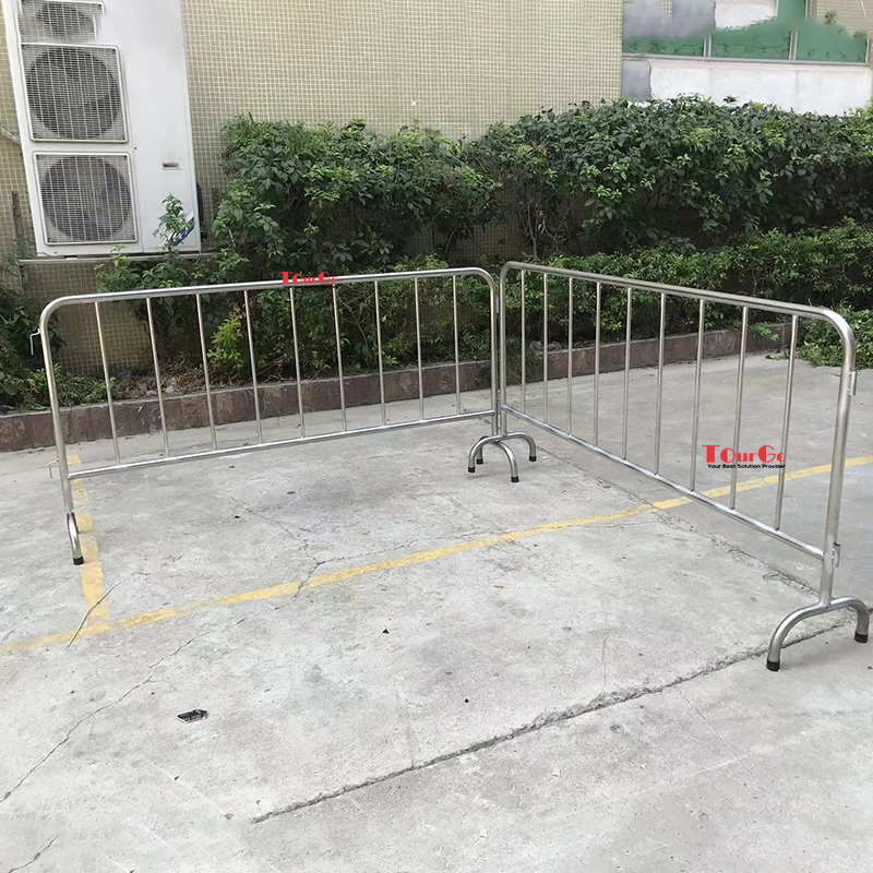 Heavy duty galvanized Steel concert barricade crowd control barrier for event