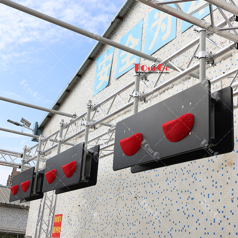 Portable Mobile Outdoor Ninja Obstacles Climbing Holds for American Ninja Warrior