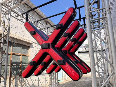 Introducing TourGo Kinds Ninja Inflatable Obstacle – The Blade Traverse