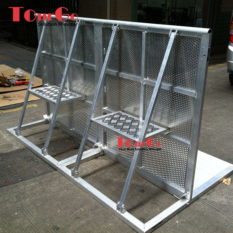 TourGo Aluminum Concert Crowd Control Stage Barrier for Sale