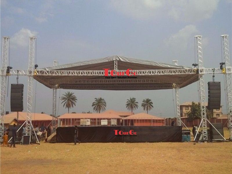 Aluminum Outdoor Event Stage Truss System Singapore