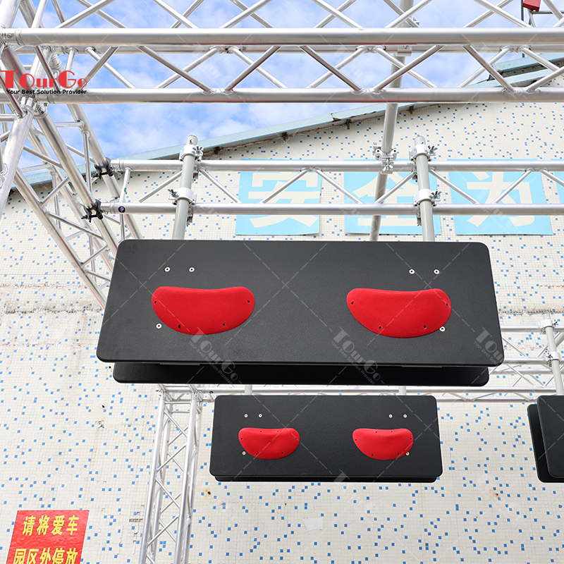 Portable Mobile Outdoor Ninja Obstacles Climbing Holds for American Ninja Warrior