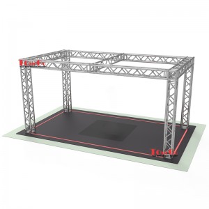 10×20 Modern Aluminum Tool Free Displays Portable Trade Show Display Advertising Custom Design Exhibition Modular Booth Truss