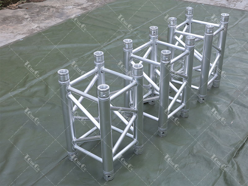 TourGo TUV Approved F34 Global Aluminium Spigot Truss 1.64ft/0.5m Straight Segments