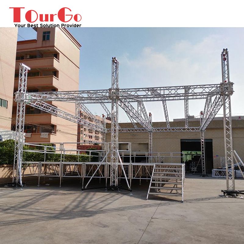 Tourgo Aluminum Stage Roof Truss System for Outdoor Concert