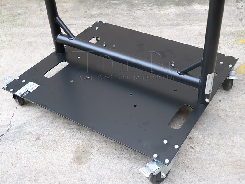 base plate with wheels