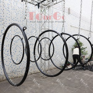 OCR Ninja Warrior Spartan Race Mud Run Obstacles Rings and Wheels