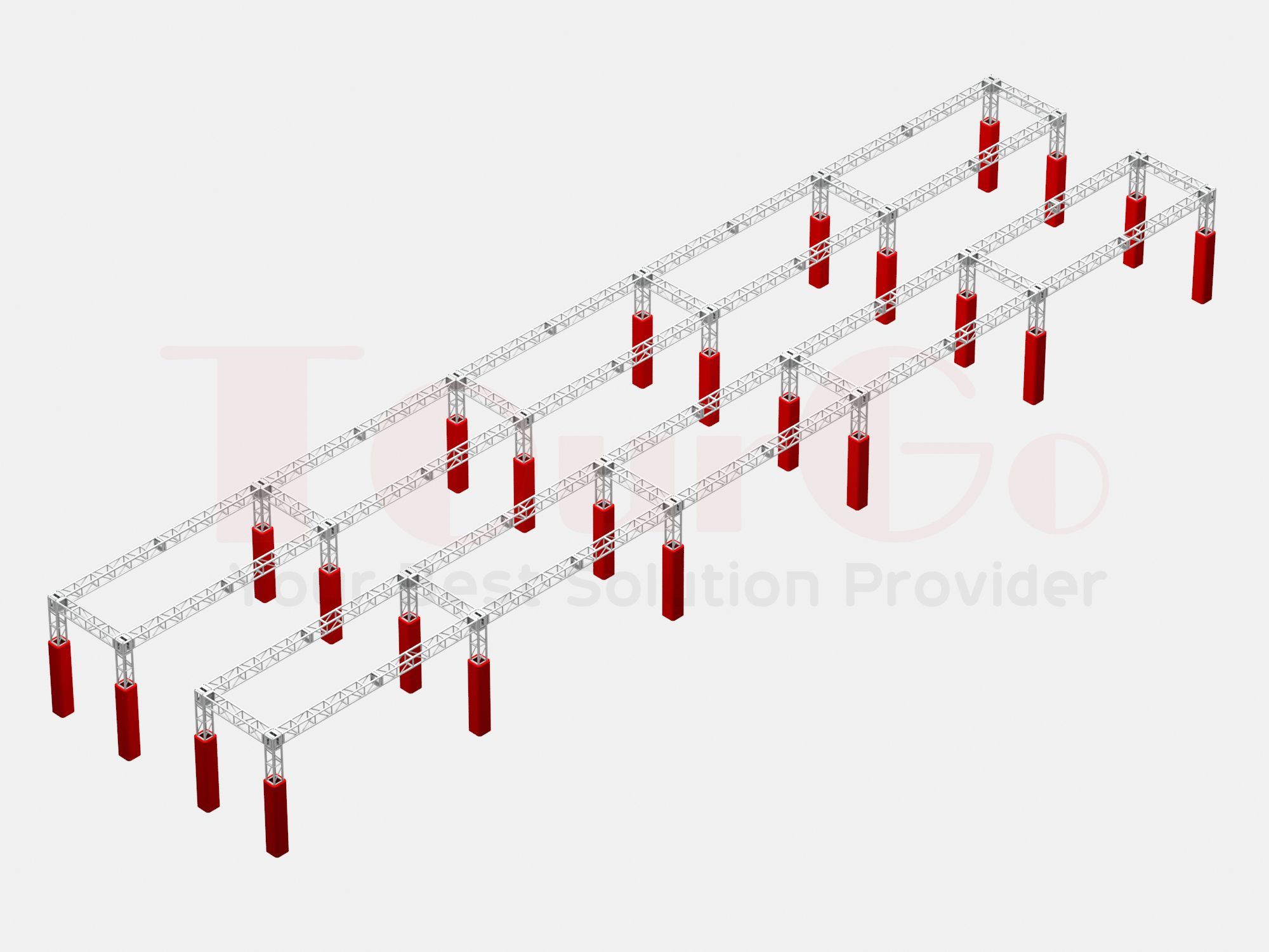 Ninja Warrior Course Truss Structure for American Ninja Warrior